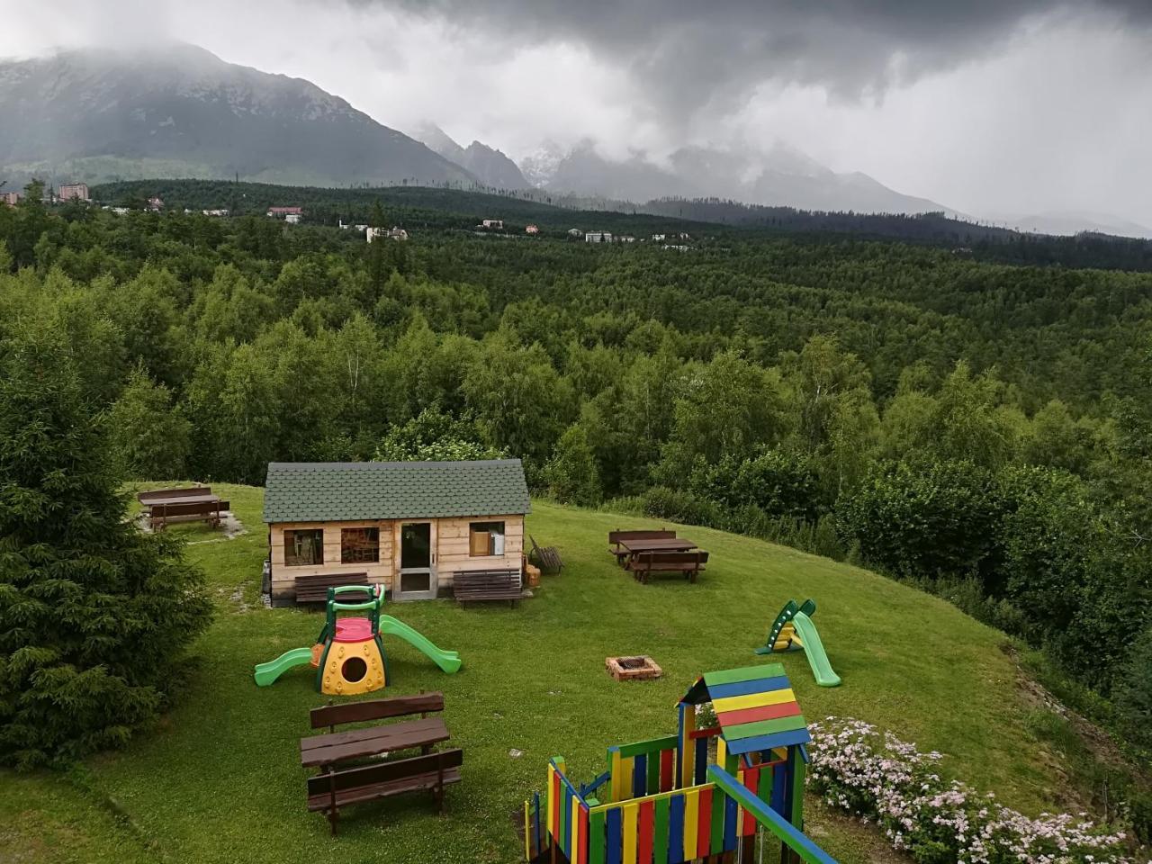 Penzion Chata Valaska วิสโซเค ดาตรี ภายนอก รูปภาพ
